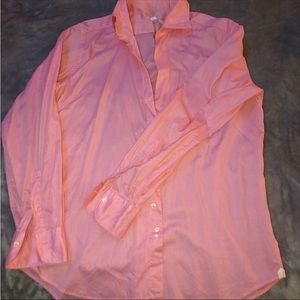 Caliban light pink dress shirt/ button down shirt